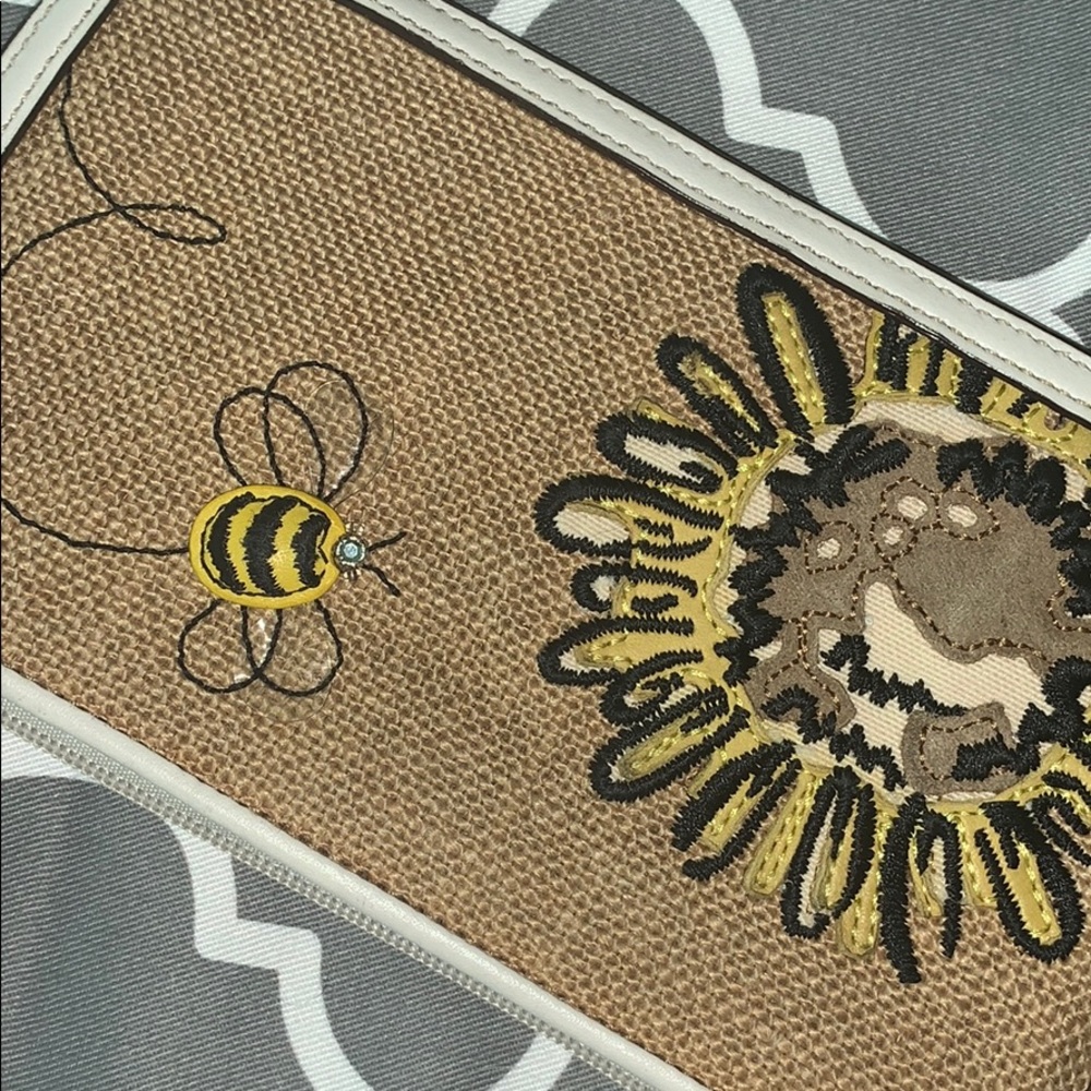 Coach Bumblebee Wristlet - Picture 6 of 8